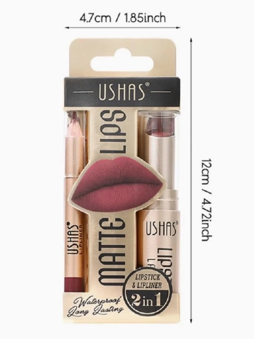 Matte Lipstick & Lip Liner Set